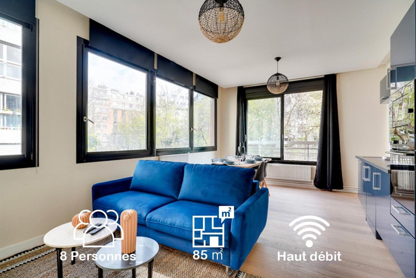 186 Suite Six - Superb Apartment In Paris Exterior foto